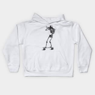 skate skull Kids Hoodie